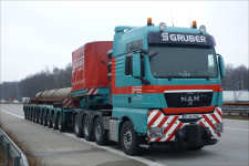 Gruber Logistics, MAN 41.680 TGX Wellentransport, 2011
