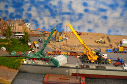 Verladung eines 200 t Pressenstnders durch Telekraft und Schmidbauer, in 1/87, Oktober 2009