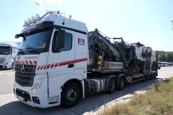 ABS MB 2663 Actros mit Asphaltfr�sentransport, 