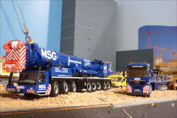 MSG LTM 1650-9.1 mit Ballasttransport in 1%0 von WSI Models, August 2025
